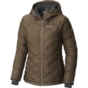 Columbia Heavenly Hooded Insulated Jacket Olive